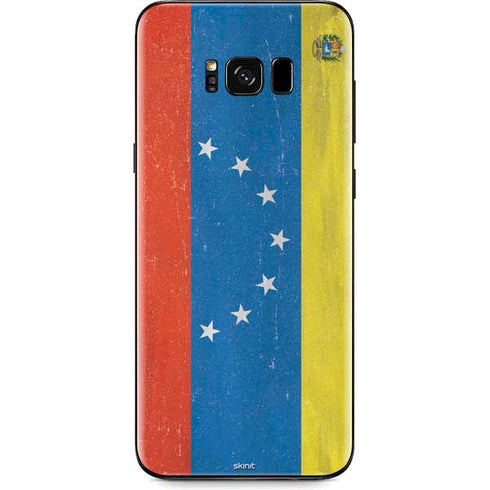 Venezuela Flag Distressed Galaxy S8 Plus Skin